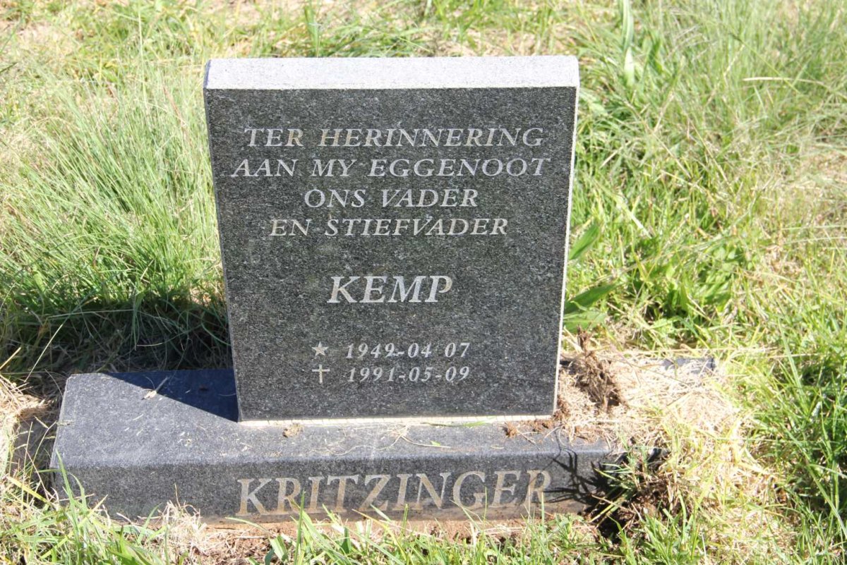 KRITZINGER Kemp 1949-1991
