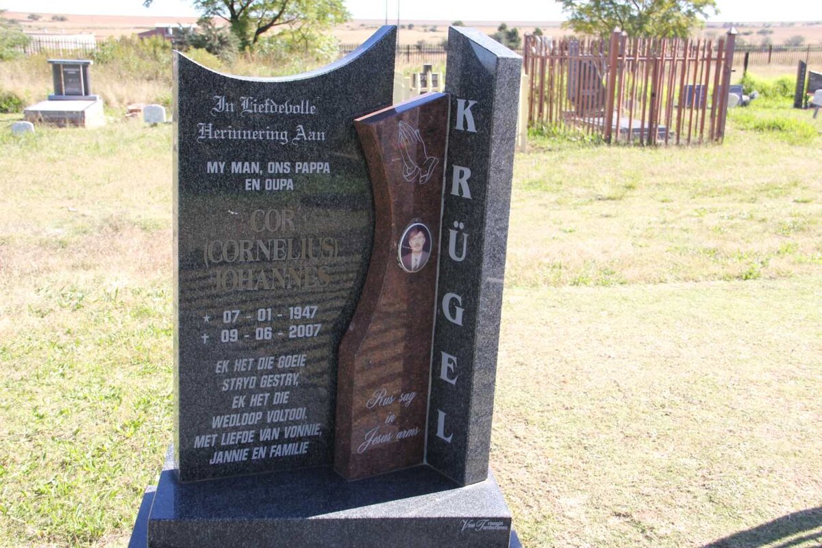 KRÜGEL Cornelius Johannes 1947-1007