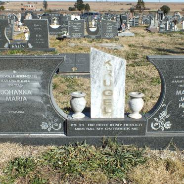 KRUGER Marthinus Jacobus Hendrik 1920-1998 &amp; Johanna Maria 1924-