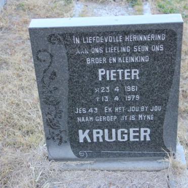 KRUGER Pieter 1961-1979