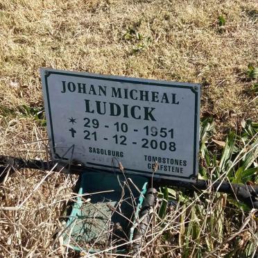 LUDICK Johan Michael 1951-2008