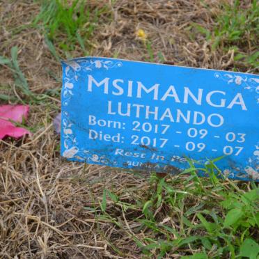 LUTHANDO Msimanga 2017-2017