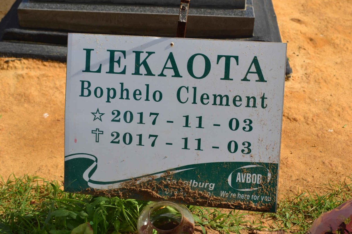 LEKAOTA Baphelo Clement 2017-2017