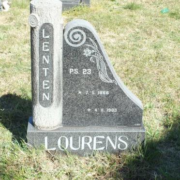 LENTEN Lourens 1966-1983