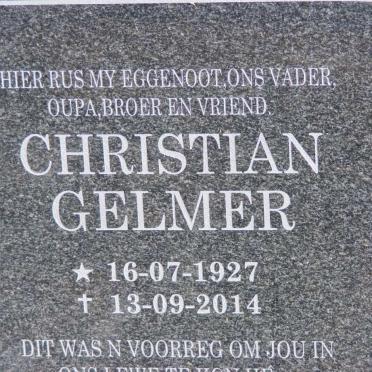 LEIBBRANDT Christian Gelmer 1927-2014 &amp; Johanna Franscina 1936-