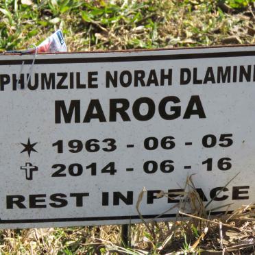 MAROGA Phumzile Norah Dlamini 1963-2014