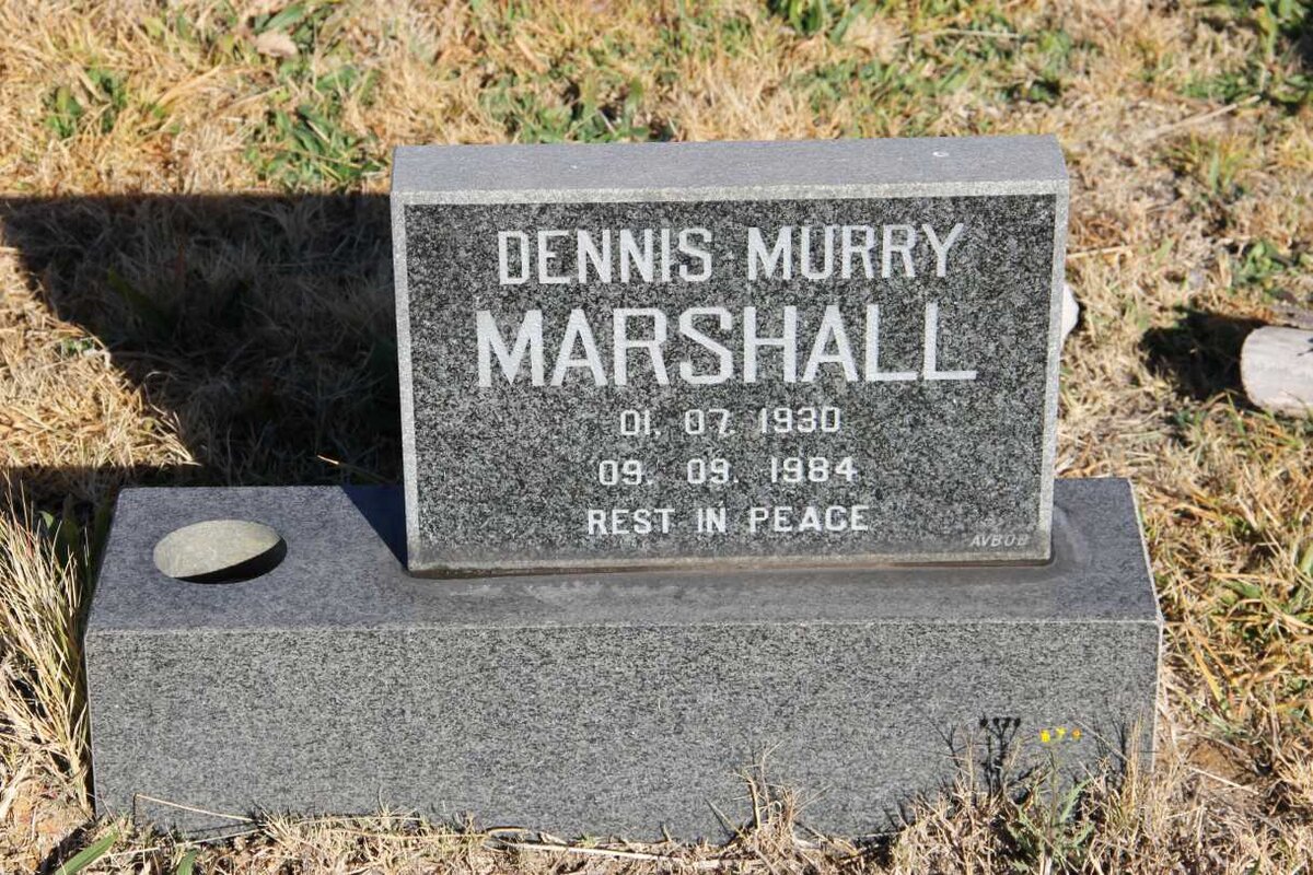 MARSHALL Dennis Murry 1930-1984