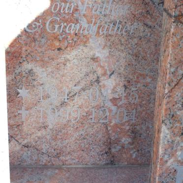 MASHILOANE Serame Jeremiah 1947-1999 &amp; Goitsemang Susan 1952-2007