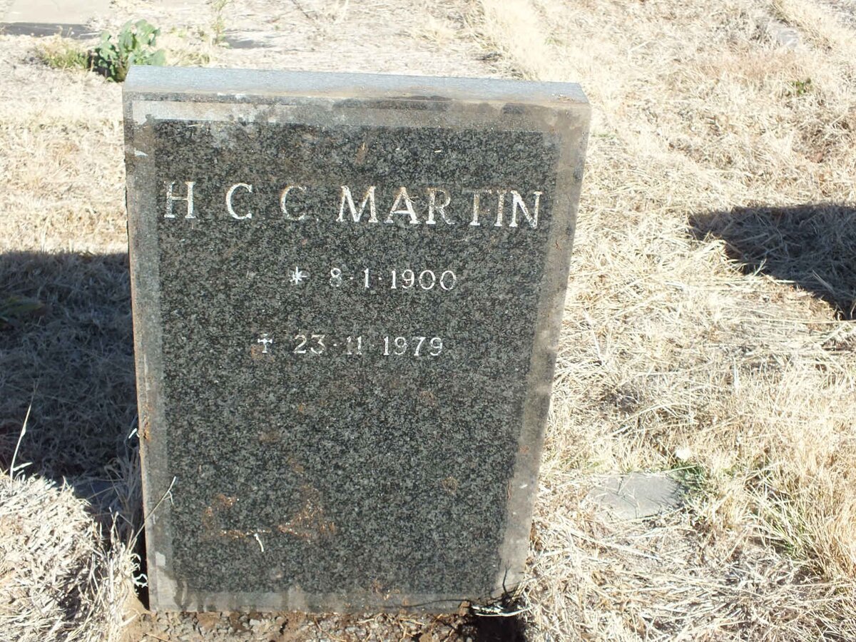 MARTIN H.C.C. 1900-1979