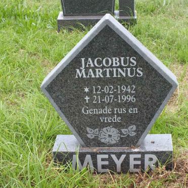 MEYER Jacobus Martinus 1942-1996