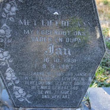 MERWE Jan, van der 1931-1997 &amp; Magriet 1937-