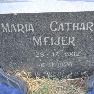 MEIJER Maria Catharina 1902-1976
