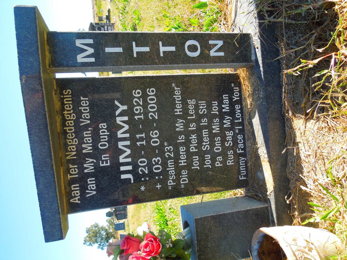 MITTON Jimmy 1926-2006