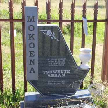 MOKOENA Tshweute Abram 1958-2011