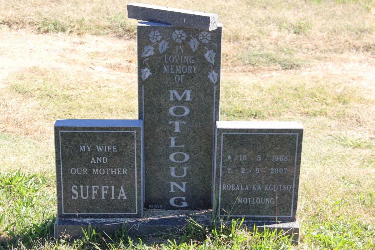 MOTLOUNG Suffia 1968-2007
