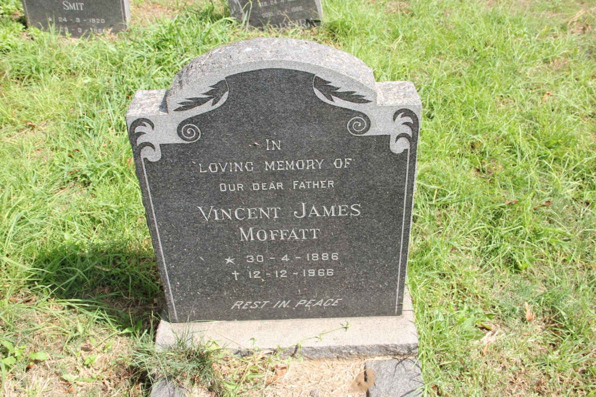MOFFATT Vincent James 1886-1966