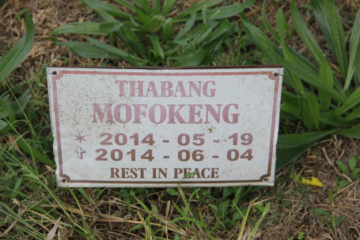 MOFOKENG Thabang 2014-2014