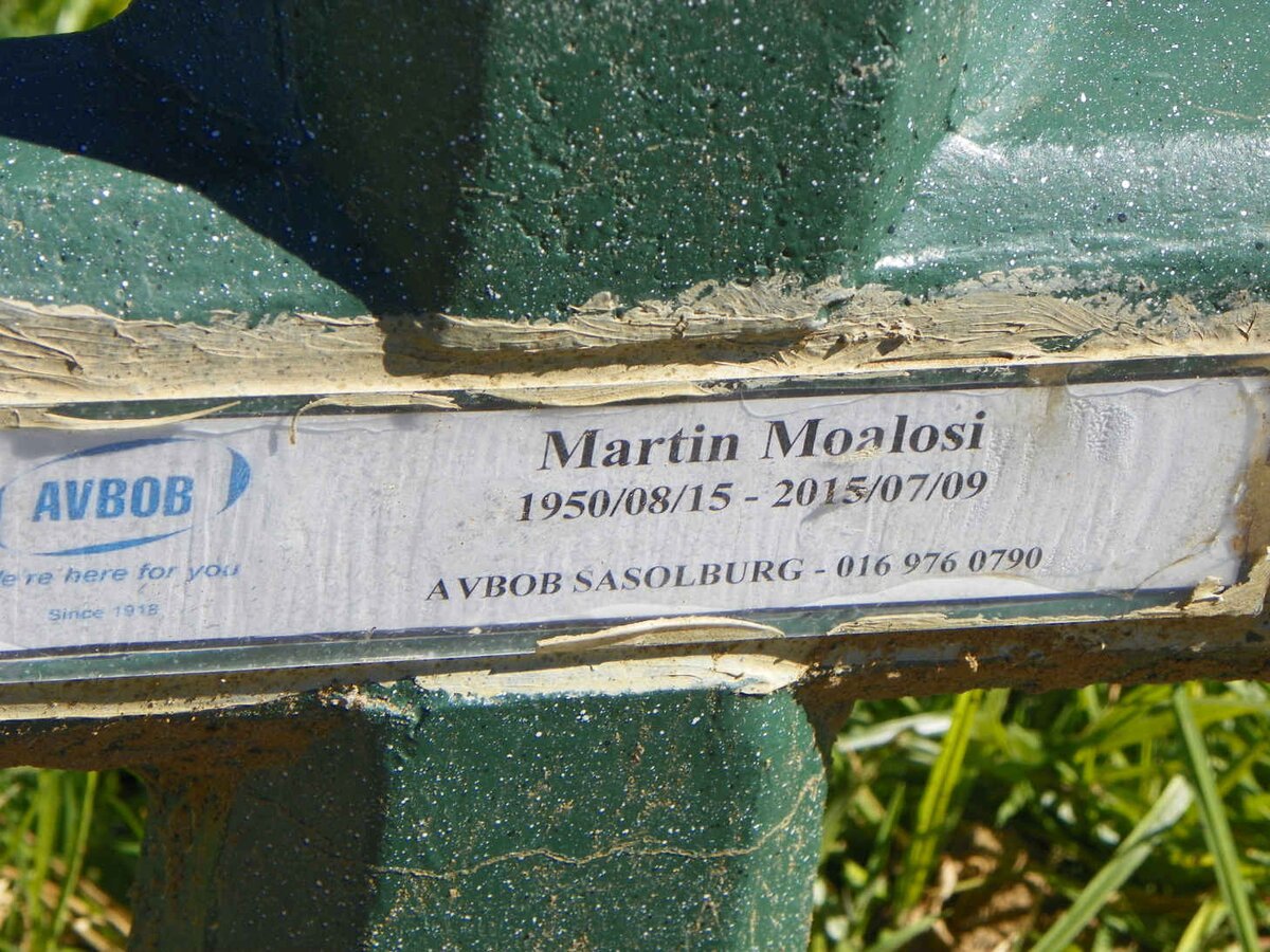 MOALOSI Martin 1950-2015