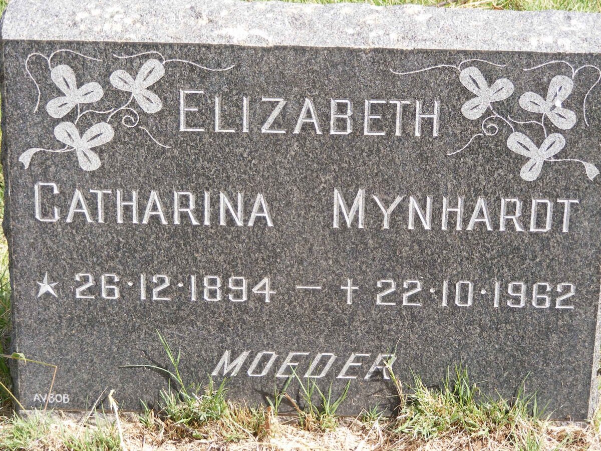 MYNHARDT Elizabeth Catharina 1894-1962