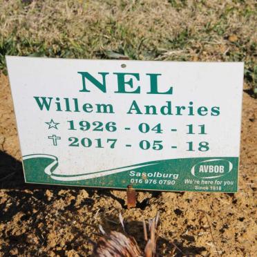 NEL Willem Andries 1926-2017