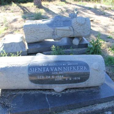 NIEKERK Daniel Jacobus, van 1892-1952 &amp; Sienta SMIT 1894-1976