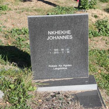 NKHEKHE Johannes 1955-2012