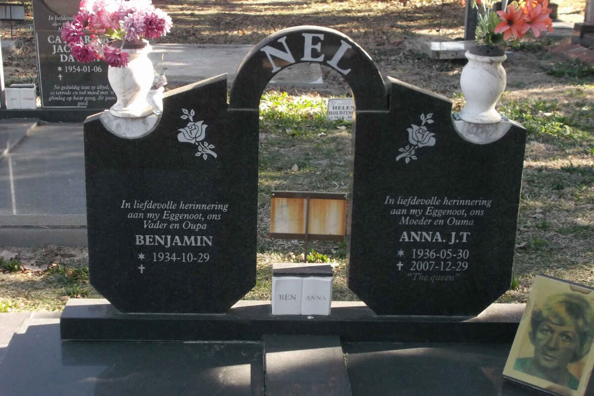 NEL Benjamin 1934- &amp; Anna J.T. 1936-2007