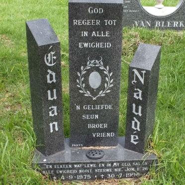 NAUDE Eduan 1975-1996