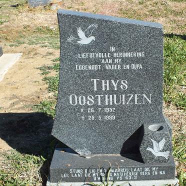 OOSTHUIZEN Thys 1952-1999