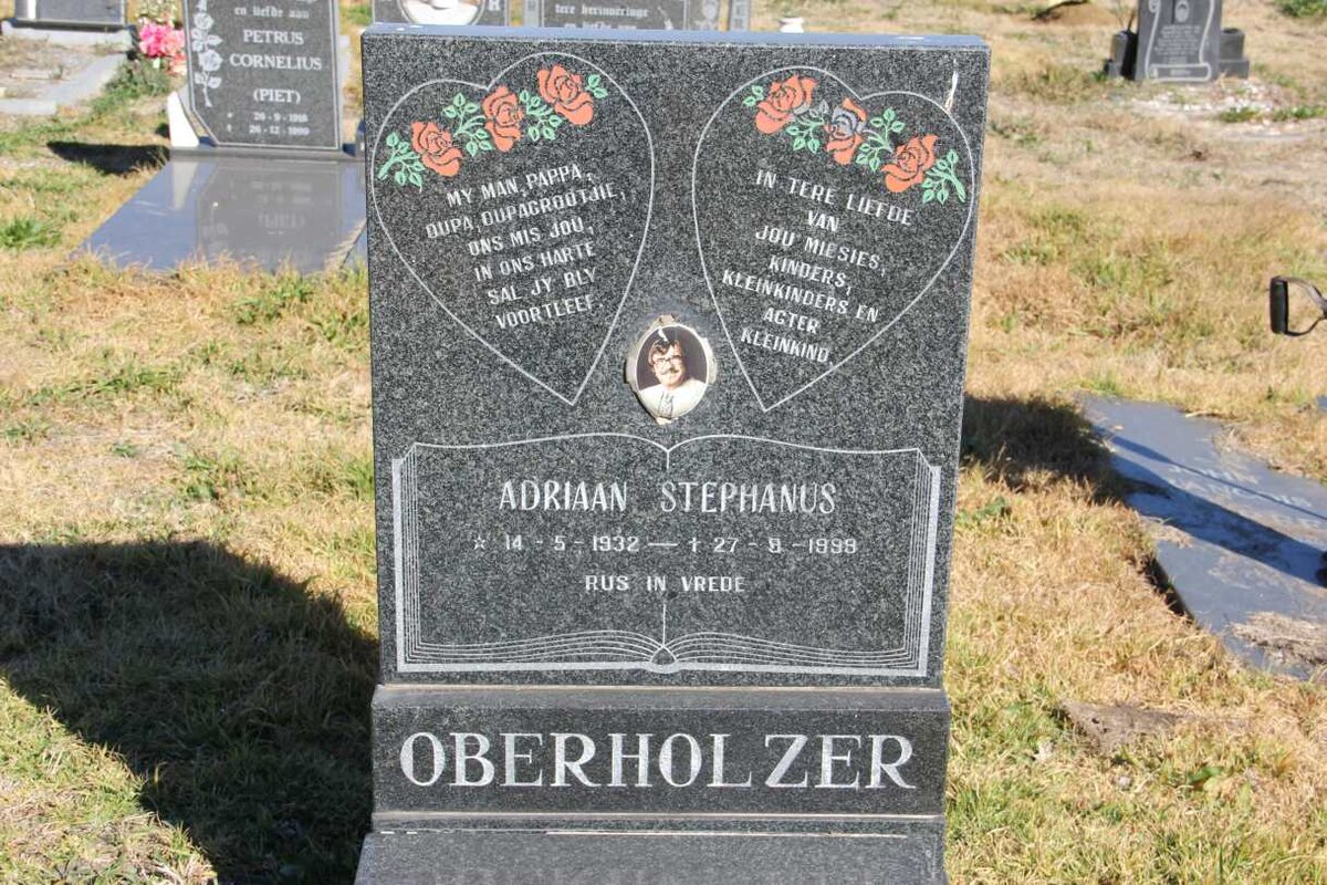 OBERHOLZER Adriaan Stephanus 1932-1999