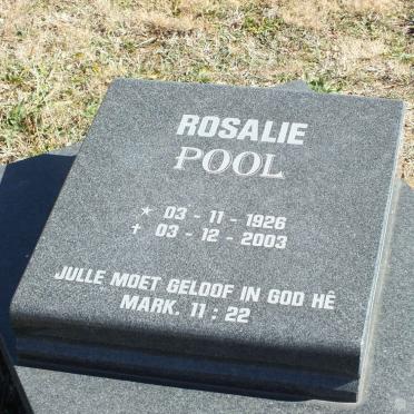 POOL Rosalie 1926-2003