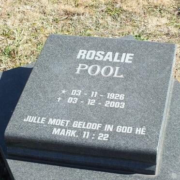 POOL Rosalie 1926-2003