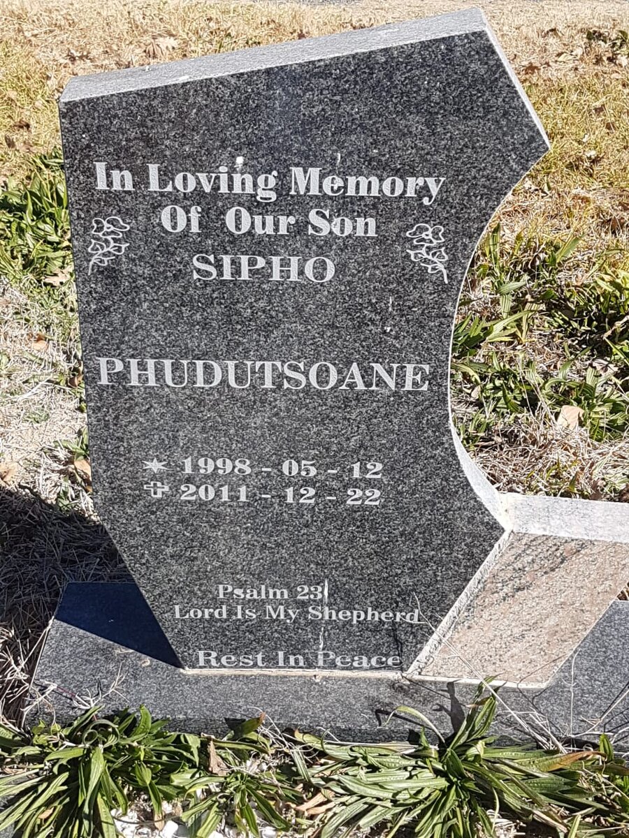 PHUDUTSOANE Sipho 1998-2011