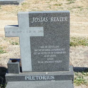 PRETORIUS Josias Renier 1937-2001