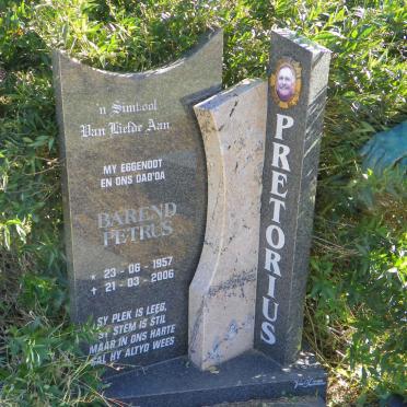 PRETORIUS Barend Petrus 1957-2006