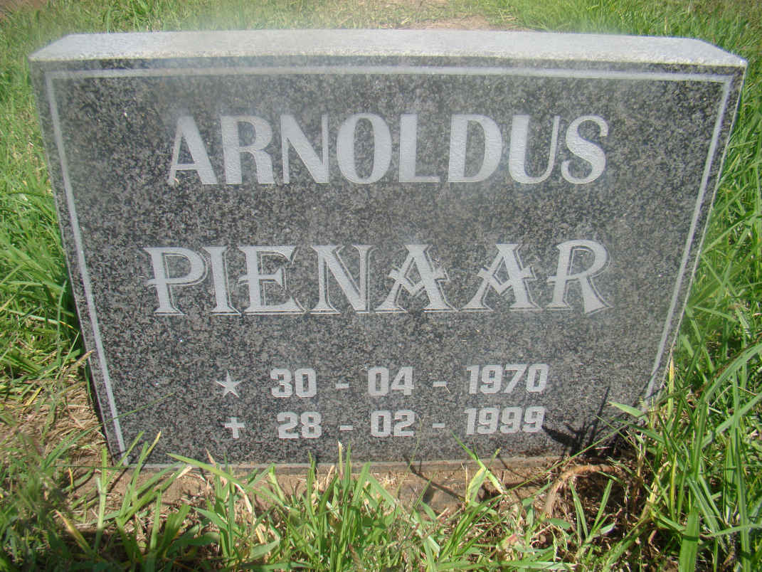 PIENAAR Arnoldus 1970-1999