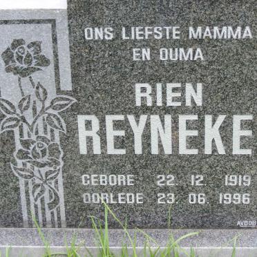 REYNEKE Rien 1919-1996