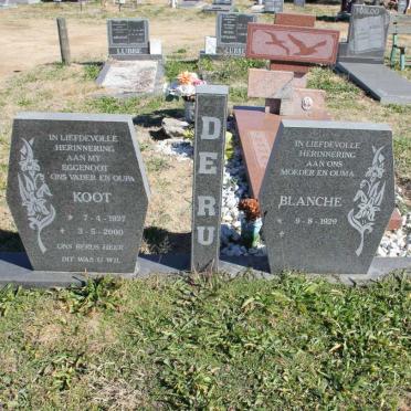 RU Koot, de 1927-2000 &amp; Blanche 1929-