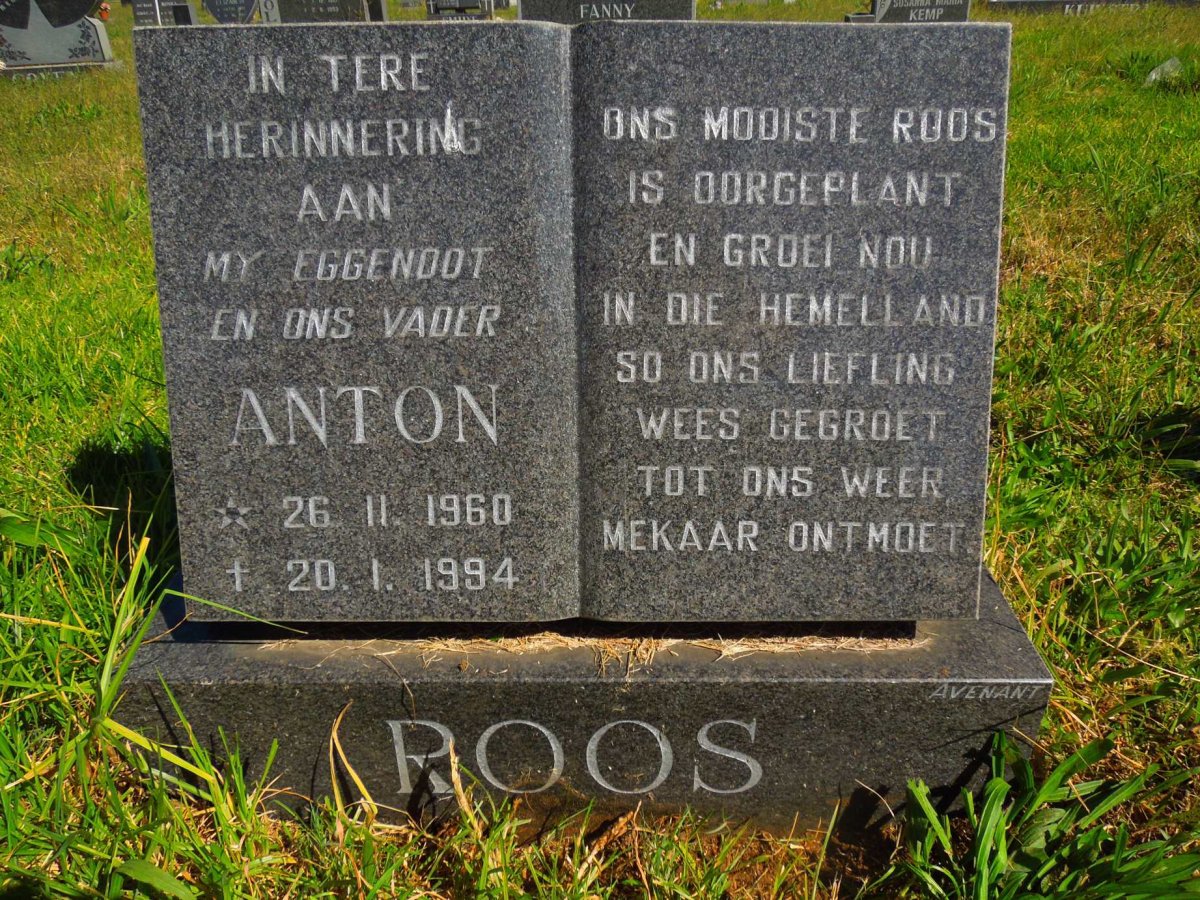 ROOS Anton 1960-1994