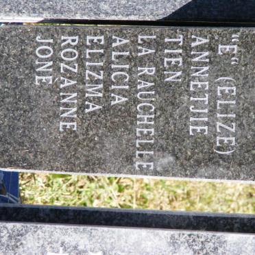 RAUTENBACH Anna 1905-1988 :: RAUTENBACH Elize 1935-2011 :: RAUTENBACH Max 1931-2005 