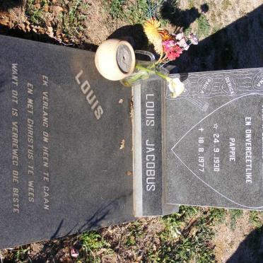 RENSBURG Louis Jacobus, Janse van 1930-1977