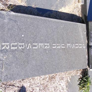 RENSBURG Michael Antonie, Janse van 1928-1987