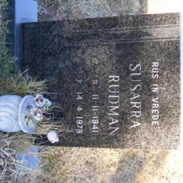 RUDMAN Susarra 1941-1978