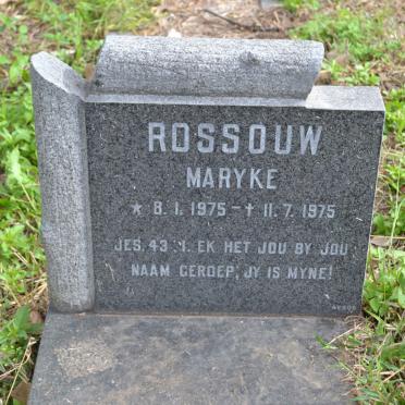 ROSSOUW Maryke 1975-1975