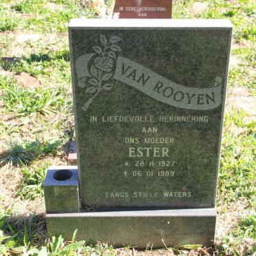 ROOYEN Ester, van 1927-1989