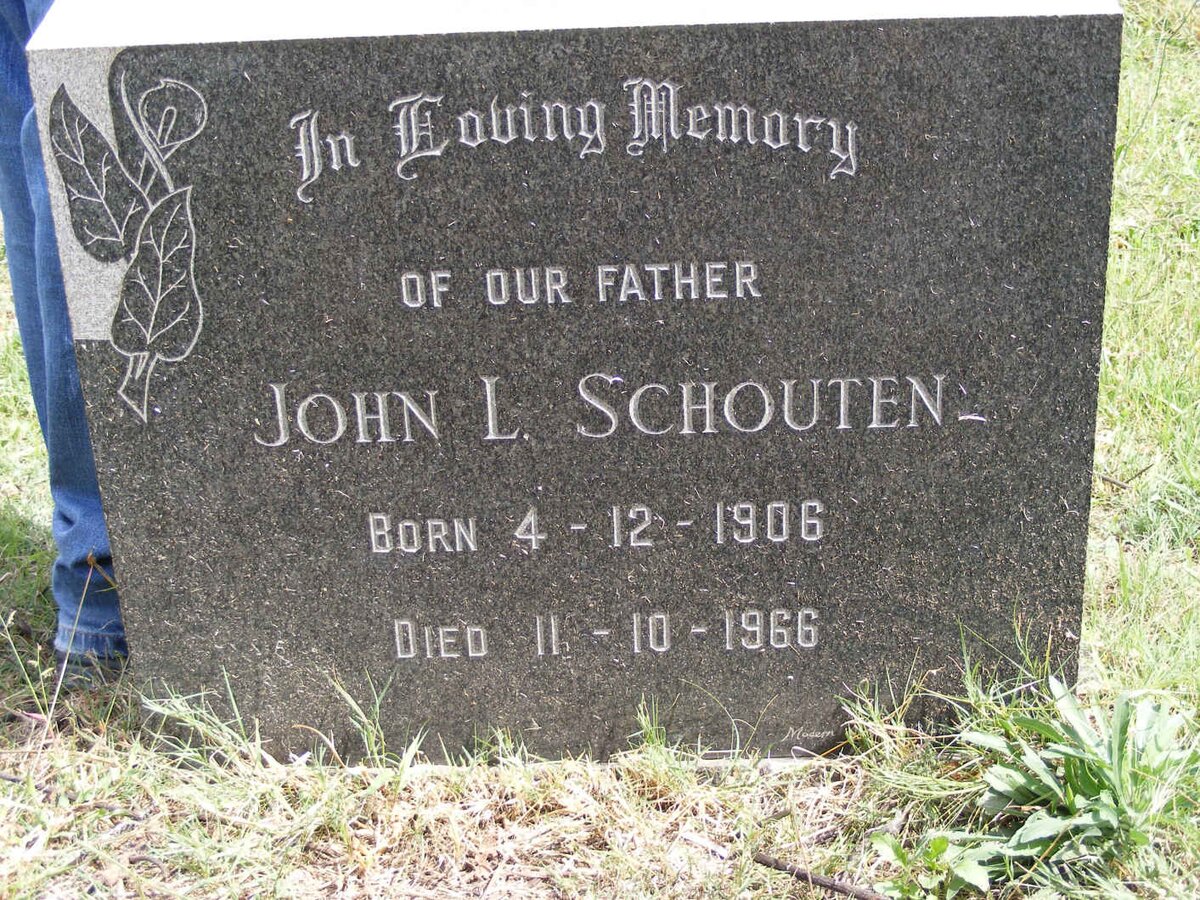 SCHOUTEN John L. 1906-1966