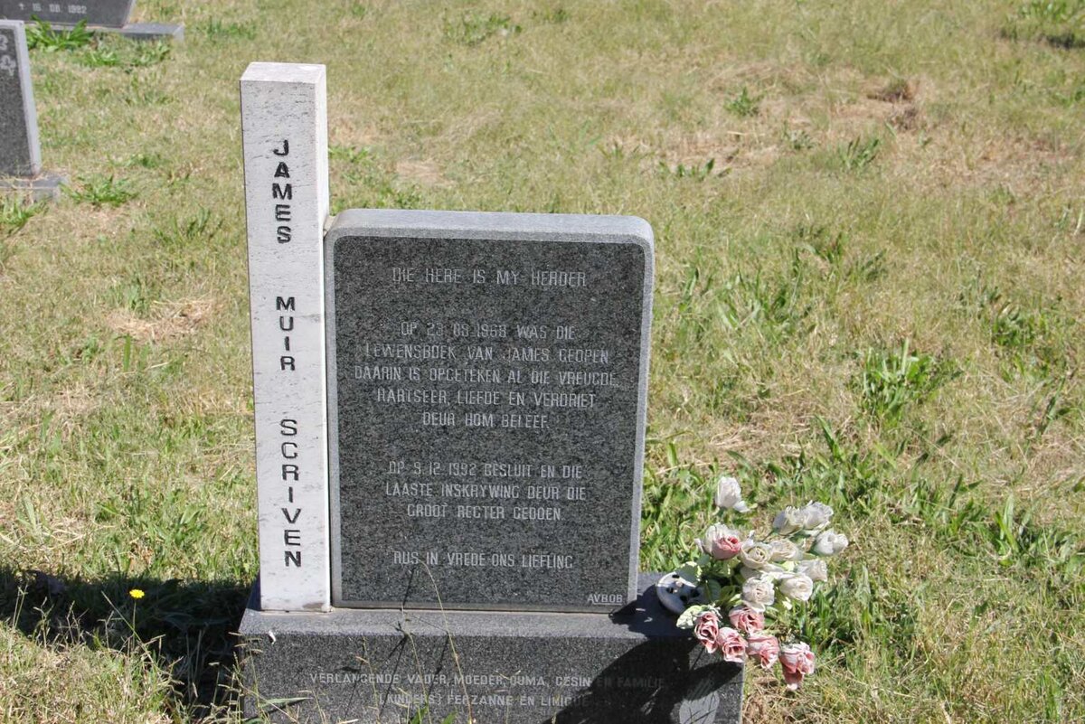 SCRIVEN James Muir 1968-1992