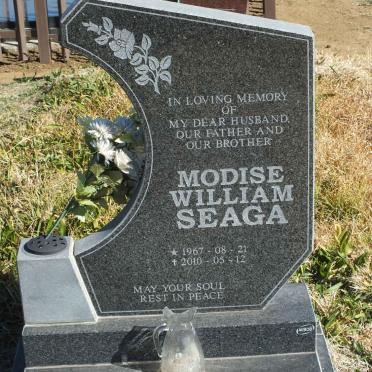 SEAGA Modise William 1967-2010