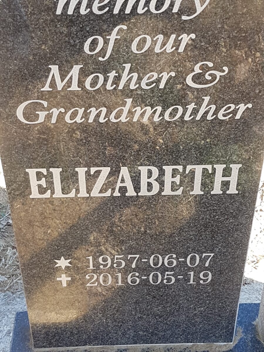 SEBINI Elizabeth 1957-2016