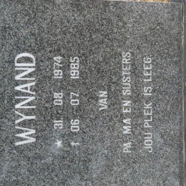 SMITH Wynand 1974-1985